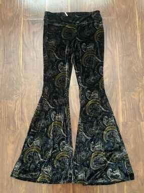 Free People Velvet Flares